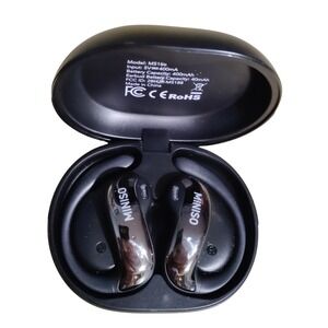 MINISO MS188 Wireless Earbuds Bluetooth V5.4 Smart Display Charging Case Black